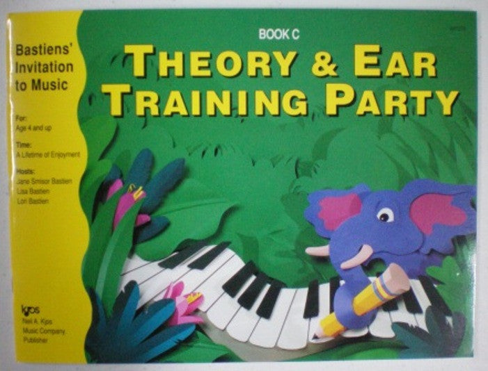 Bastiens' Invitation to Music - Theory & Ear Training Party Book C - Canada
