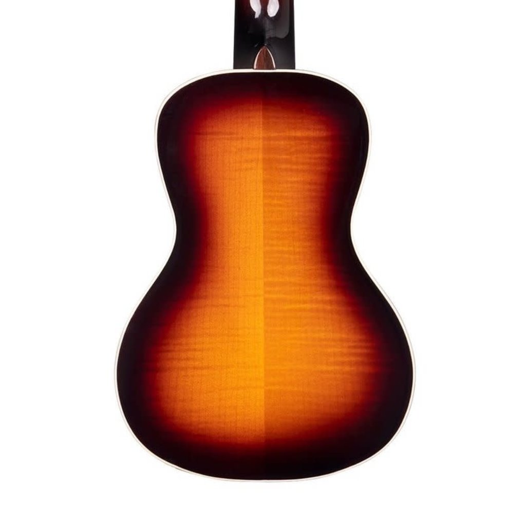 Gloss Flame Maple Tobacco Burst Concert Ukulele