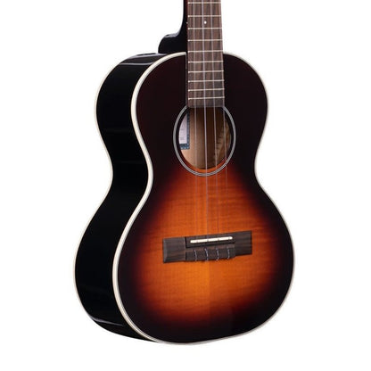 Gloss Flame Maple Tobacco Burst Concert Ukulele