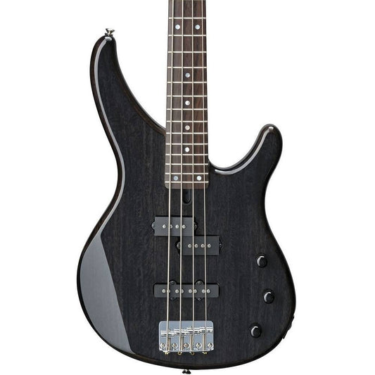 Yamaha TRBX174EW Exotic Wood 4-String Bass - Translucent Black & Natural