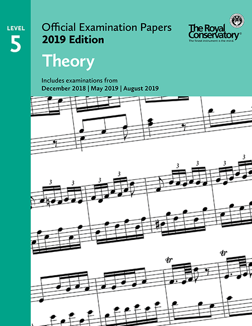 RCM Official Examination Papers: Theory, Level 5 - 2019 Edition