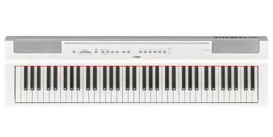 P-121 73-Key Digital Piano with Speakers - White