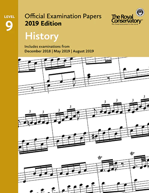 RCM OFFICIAL EXAMINATION PAPERS [SELECT LEVEL]