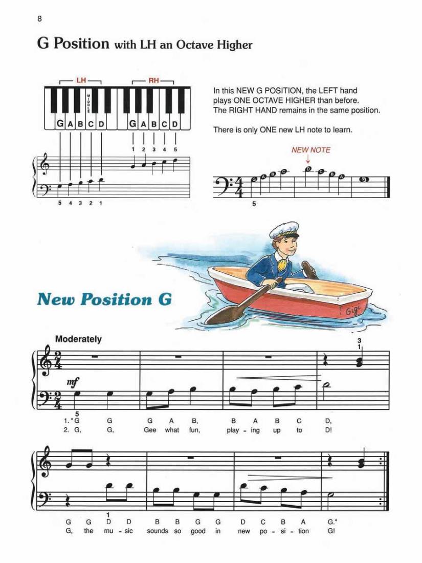 Alfred's Prep Course - Lesson Book (Level D) For the Young Beginner