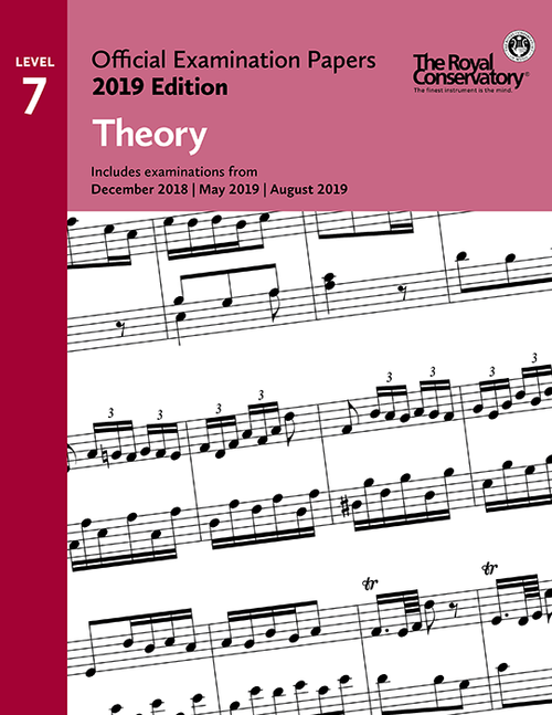 RCM Official Examination Papers: Theory, Level 7 - 2019 Edition - Book