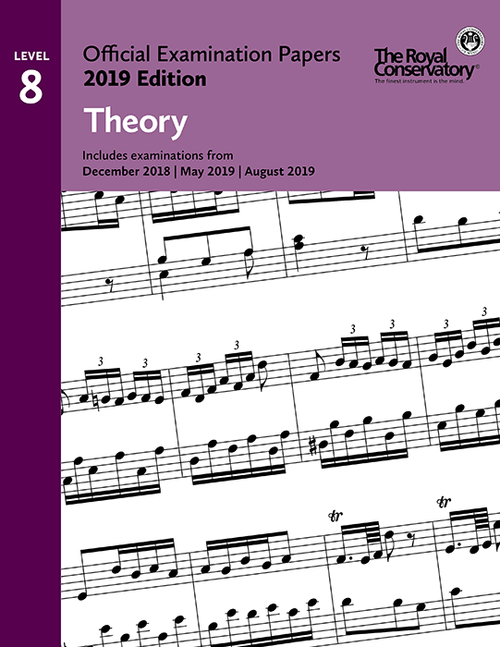 RCM Official Examination Papers: Theory, Level 8 - 2019 Edition - Book