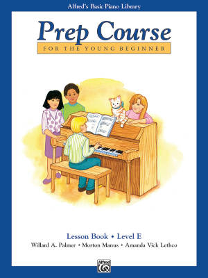 Alfred's Prep Course - Lesson Book (Level E) For the Young Beginner