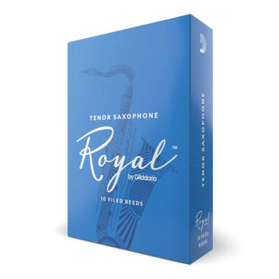 Rico Royal Bb Tenor Sax Reeds - Box of 10, #2