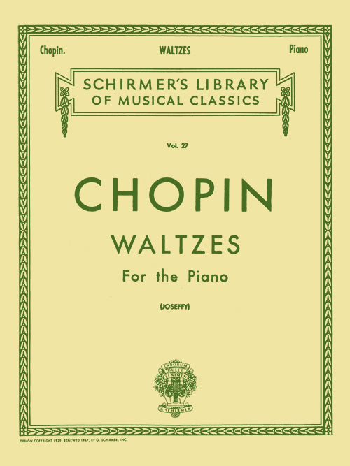 Chopin - Waltzes (Piano Solo)