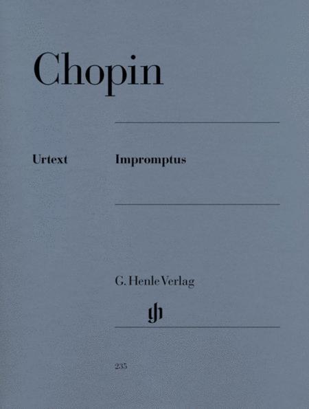Chopin, Frederic - Impromptus (Piano Solo)