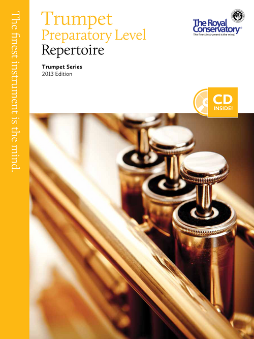 RCM Trumpet - Repertoire (w/CD), Preparatory Level