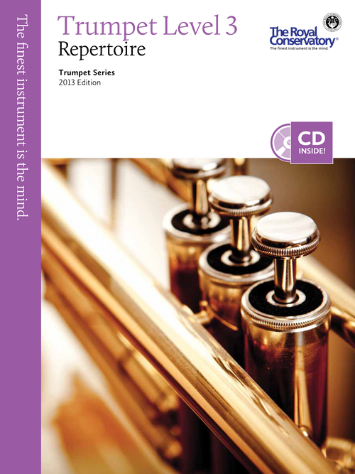 RCM Trumpet - Repertoire (w/CD), Level 3