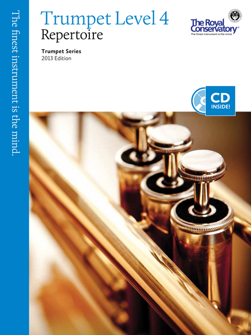 RCM Trumpet - Repertoire (w/CD), Level 4