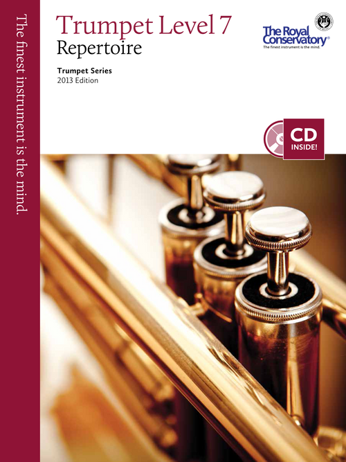 RCM Trumpet - Repertoire (w/CD), Level 7