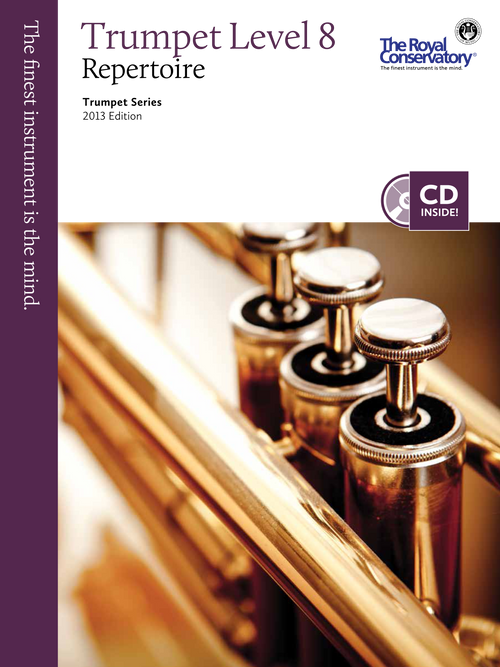 RCM Trumpet - Repertoire (w/CD), Level 8