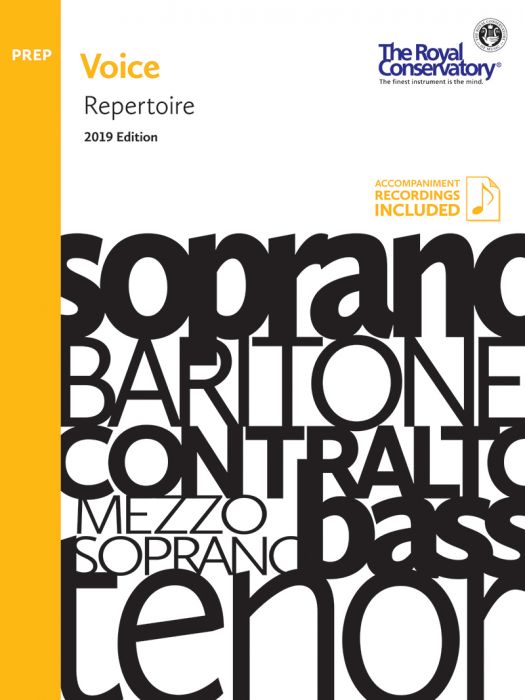 RCM Resonance Series - Voice Repertoire, Preparatory