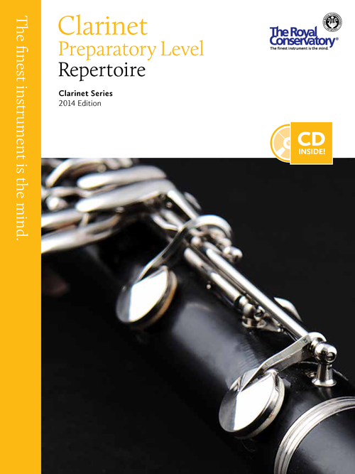 RCM Clarinet - Repertoire (w/CD), Preparatory