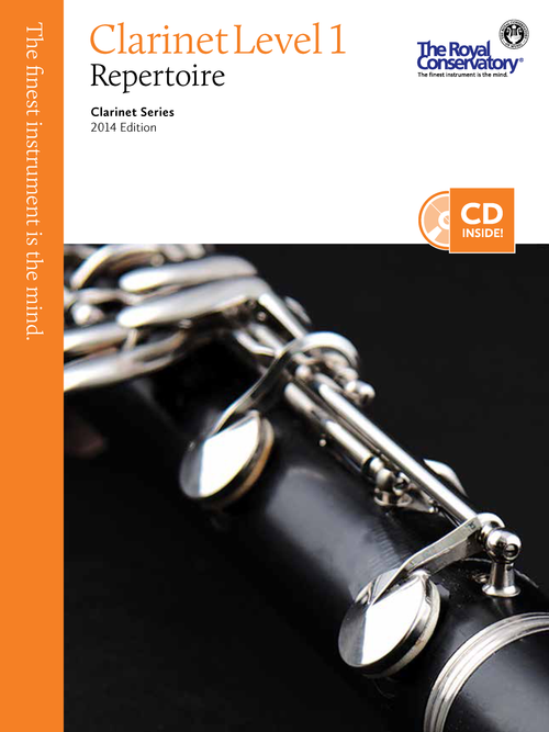 RCM Clarinet - Repertoire (w/CD), Level 1