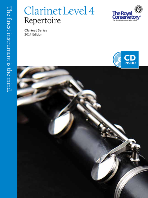 RCM Clarinet - Repertoire (w/CD), Level 4