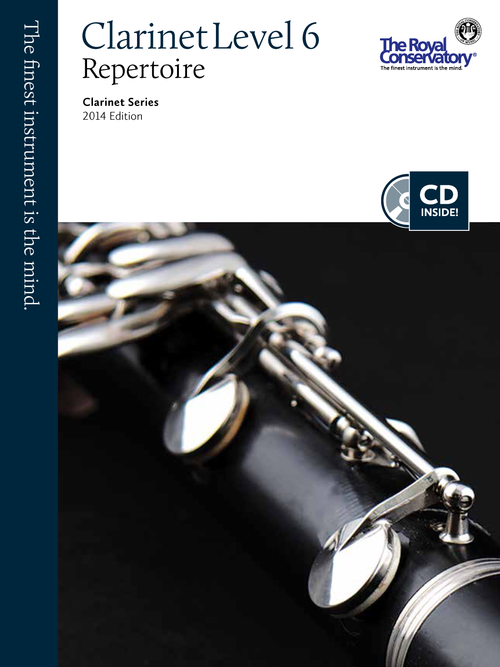 RCM Clarinet - Repertoire (w/CD), Level 6