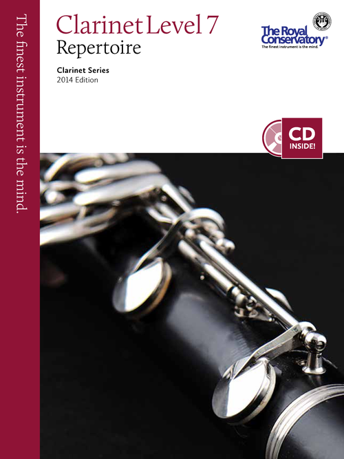 RCM Clarinet - Repertoire (w/CD), Level 7