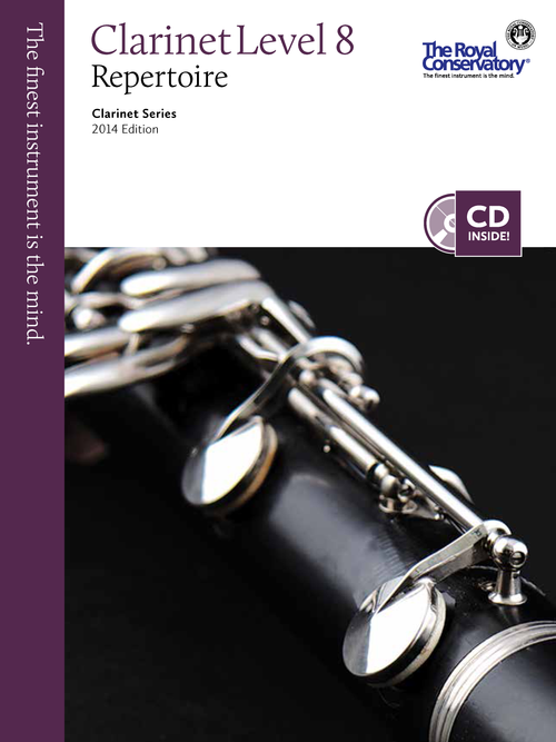 RCM Clarinet - Repertoire (w/CD), Level 8