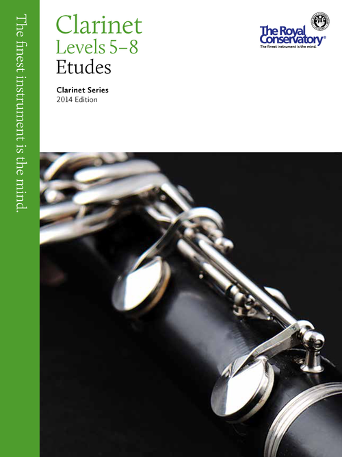 RCM Clarinet - Etudes, Levels 5-8