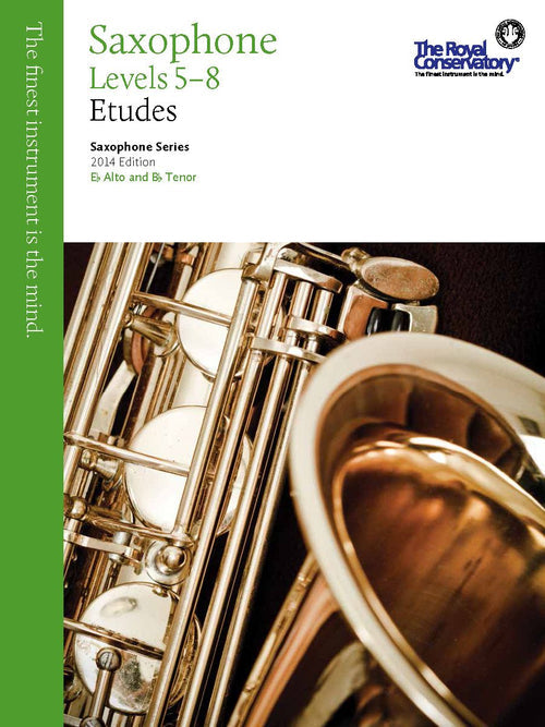 RCM Saxophone - Etudes, Levels 5-8