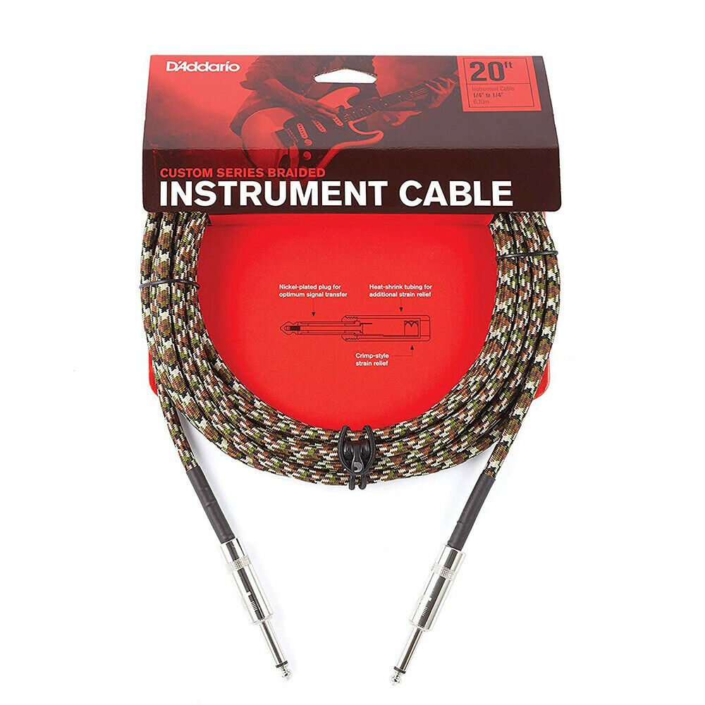 D'Addario 20ft instrument Cable