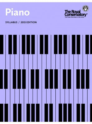 RCM Piano Syllabus - 2015 Edition - Canada