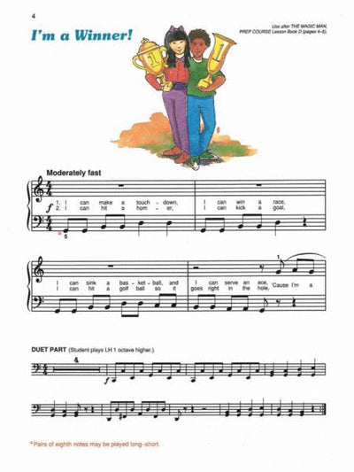 Alfred's Prep Course - Solo Book (Level D) For the Young Beginner
