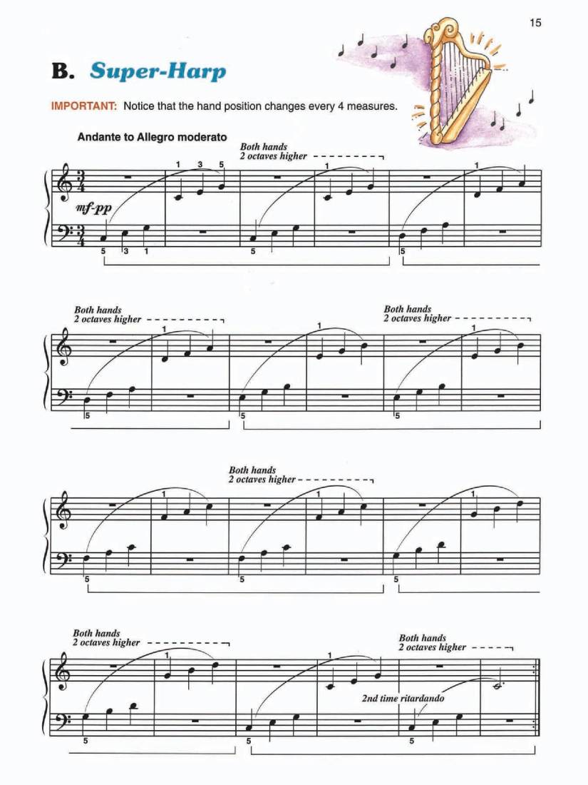 Alfred's Prep Course - Technic Book (Level D) For the Young Beginner