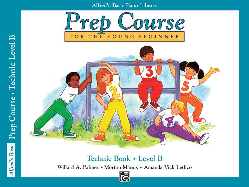 Alfred's Prep Course - Technic Book (Level B) For the Young Beginner
