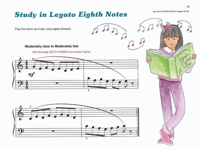 Alfred's Prep Course - Technic Book (Level C) For the Young Beginner
