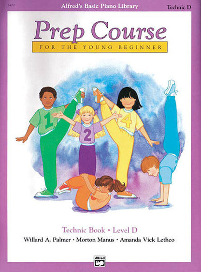 Alfred's Prep Course - Technic Book (Level D) For the Young Beginner