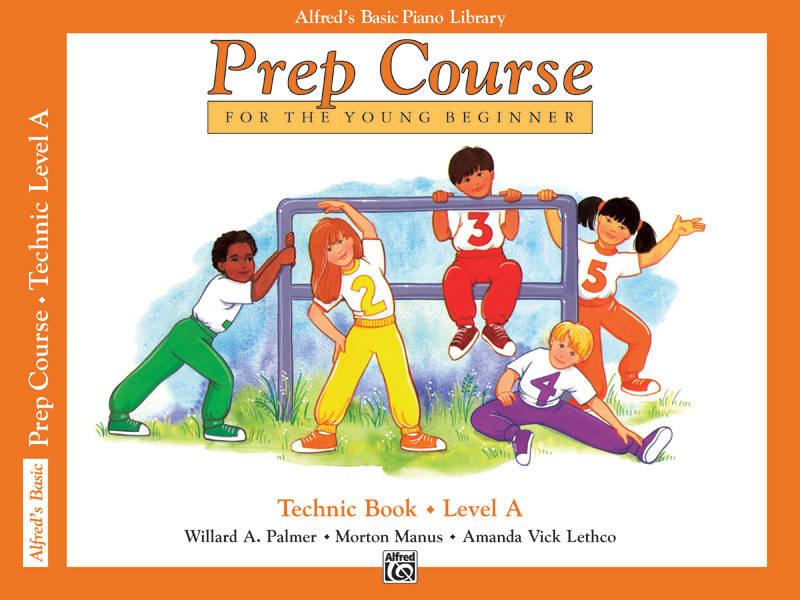 Alfred's Prep Course - Technic Book (Level A) For the Young Beginner