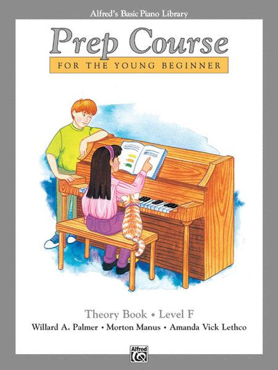 Alfred's Prep Course - Theory Book (Level F) For the Young Beginner