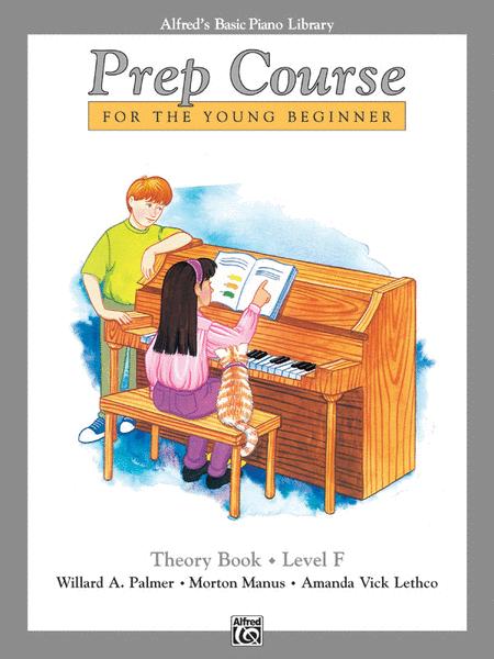 Alfred's Prep Course - Theory Book (Level F) For the Young Beginner