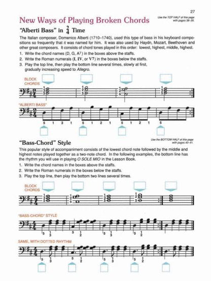 Alfred's Prep Course - Theory Book (Level F) For the Young Beginner