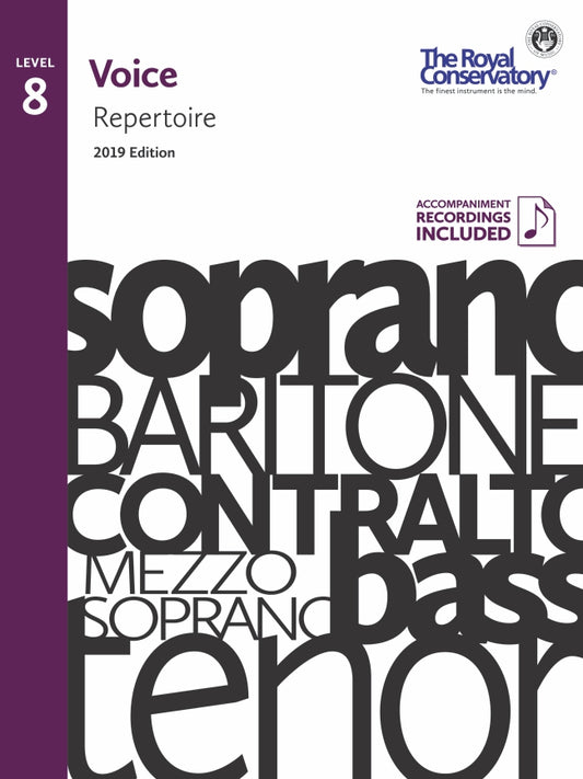 RCM Resonance Series - Voice Repertoire, Level 8