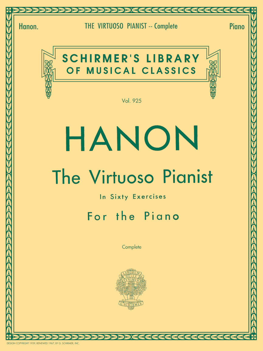 Hanon - Virtuoso Pianist In 60 Exercises - Complete (Piano Solo)