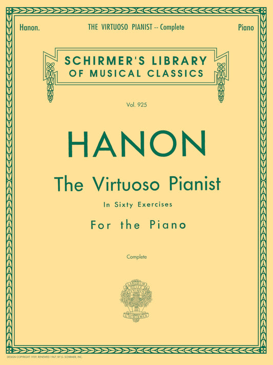 Hanon - Virtuoso Pianist In 60 Exercises - Complete (Piano Solo)