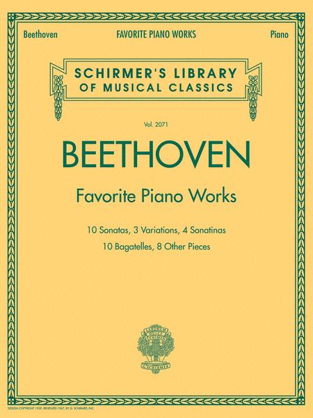 Beethoven - Favorite Piano Works (Piano Solo)