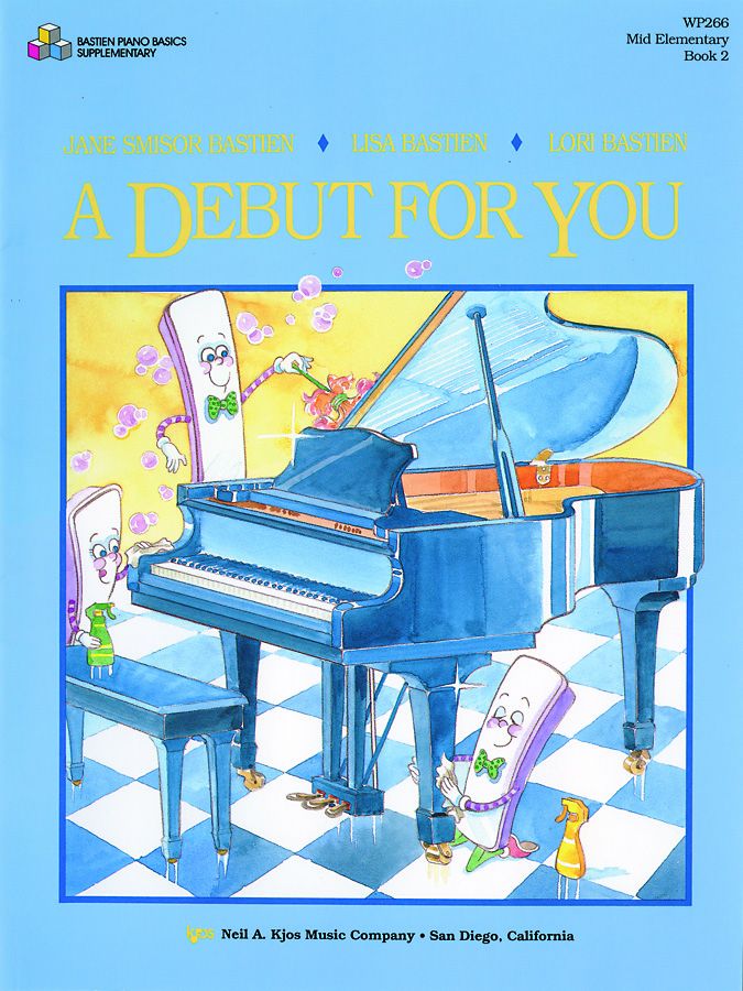 A debut For You Bastien Piano book 2