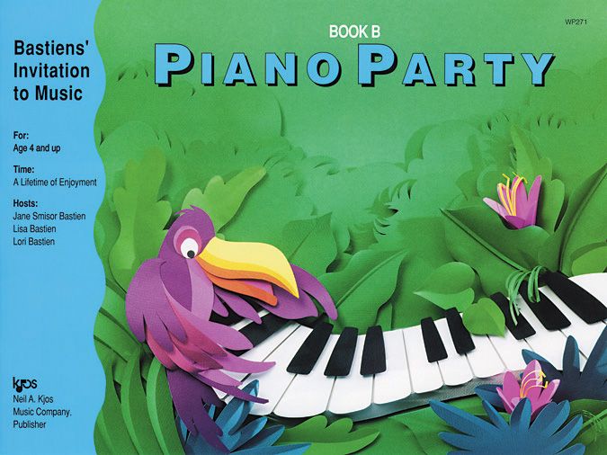 Bastiens' Invitation to Music - Piano Party Book B